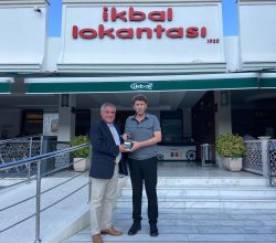 İkbal Grup Yönetim Kurulu Başkanı ve Afyon Eğitim Vakfı Yönetim Kurulu Üyesi A. Salim Pancarı Ziyaret