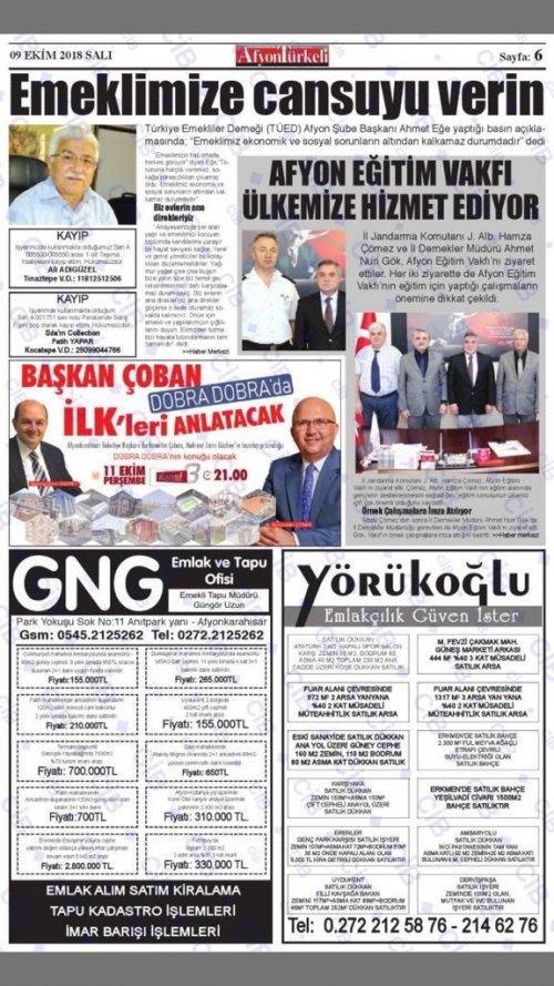 AFYON EĞİTİM VAKFI ÜLKEMİZE HİZMET EDİYOR