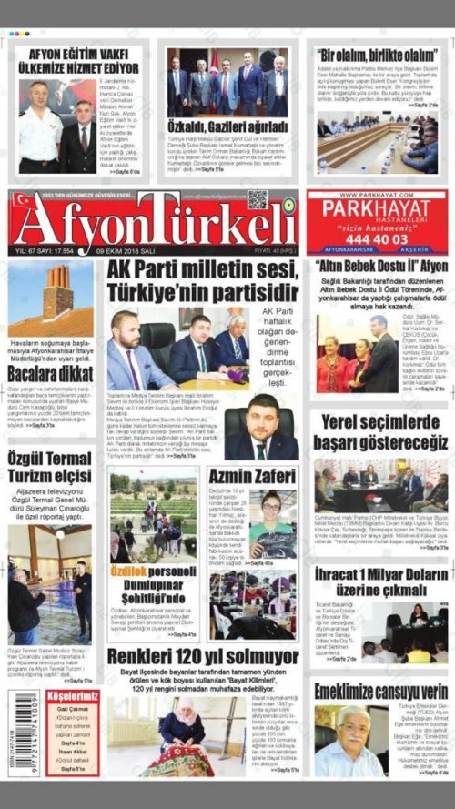 AFYON EĞİTİM VAKFI ÜLKEMİZE HİZMET EDİYOR