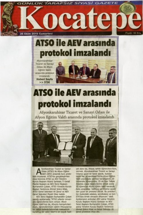 BURS PROTOKOLÜ İMZALANDI