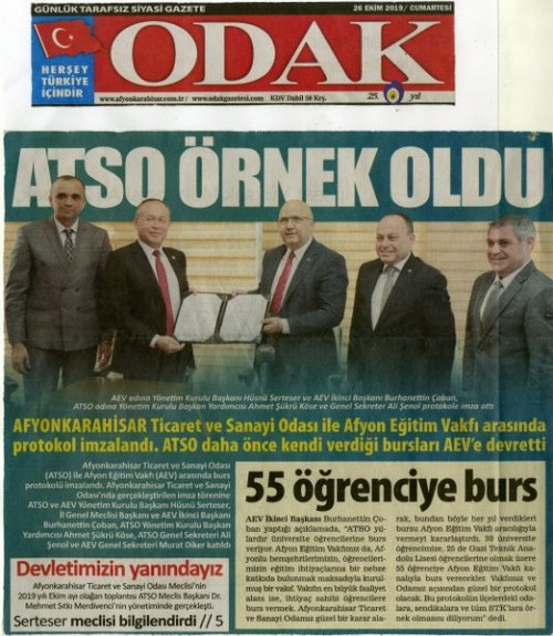 BURS PROTOKOLÜ İMZALANDI