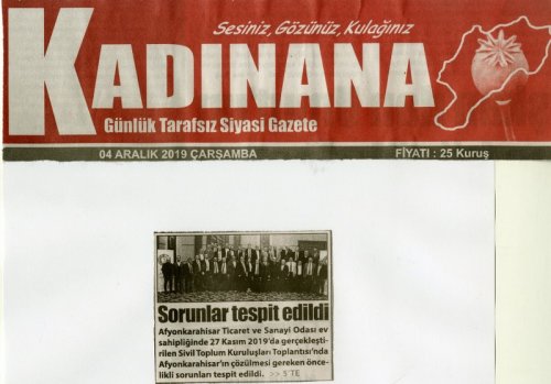 ATSO EV SAHİPLİĞİNDE YAPILAN STK TOPLANTISI’NDA SORUNLAR TESPİT EDİLDİ